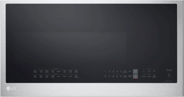 LG 1.7 Cu. Ft. PrintProof® Stainless Steel Over The Range Microwave-0