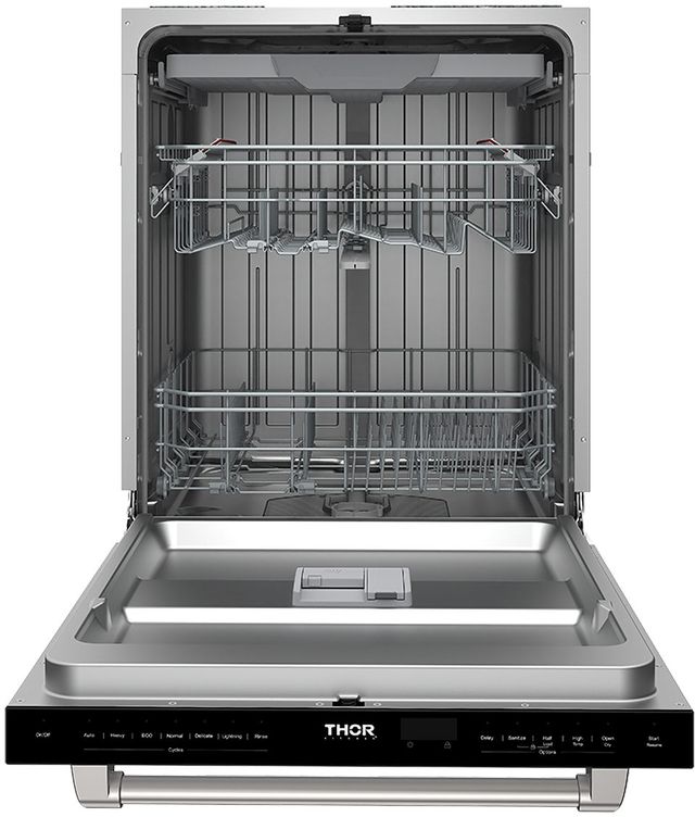 Thor Kitchen 24" White Top Control Built-in Dishwasher-1