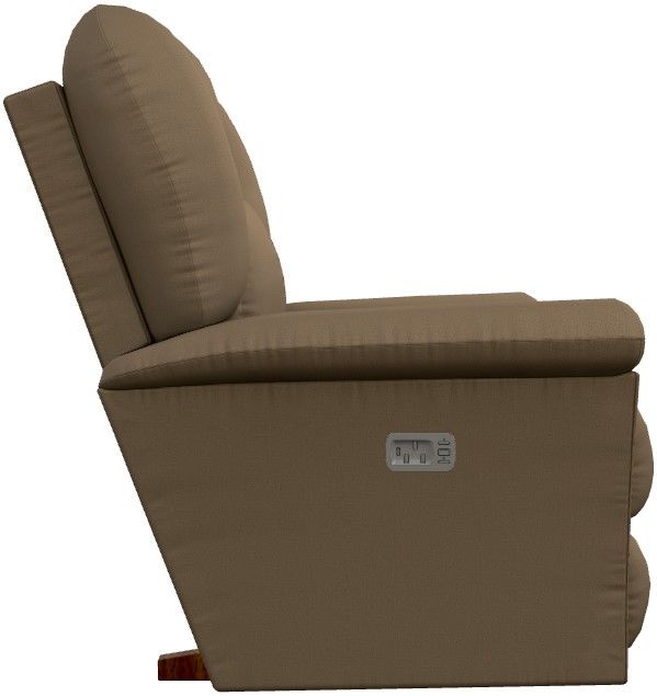 La-Z-Boy® Jasper Mocha Power Rocking Recliner with Headrest-2