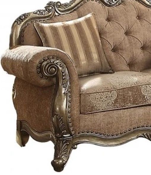 ACME Furniture Ragenardus Beige/Vintage Loveseat-2