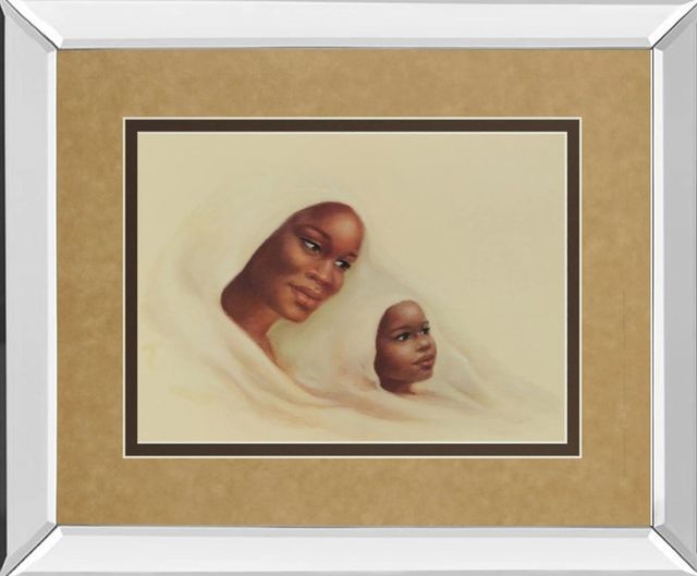 Classy Art Two Generations Mirror Framed Wall Art-1