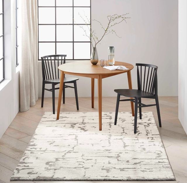 Nourison Home™ Calvin Klein CK009 Sculptural Grey 5'x7' Area Rug-1