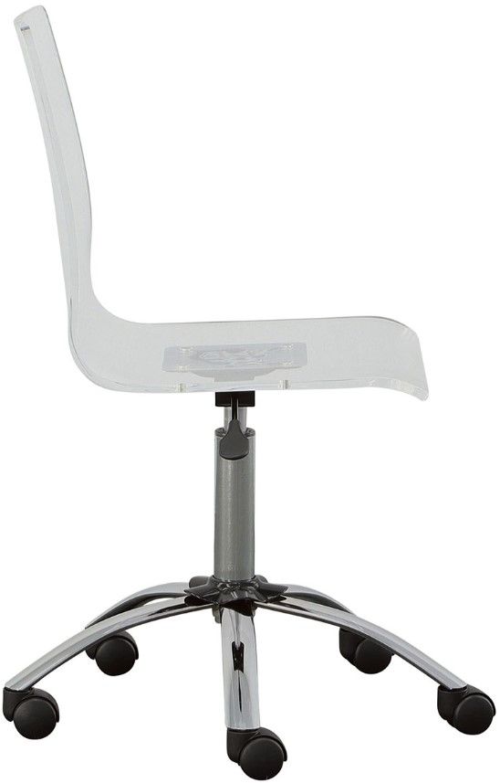 Steve Silver Co. Arthur Clear Adjustable Swivel Chair-2