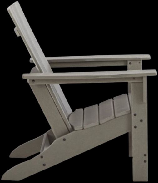 Signature Design by Ashley® Visola Gray Adirondack Outdoor Chair-2