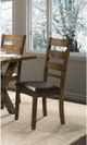 Mazin Furniture Sansa 5-Piece Warm Oak Brown Dining Set-1