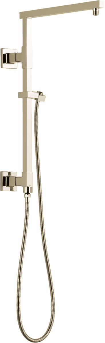 Delta Universal Showering Components Lumicoat® Polished Nickel Emerge® 18" Angular Shower Column-0
