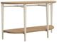 Century® Curate Wiley Natural Console Table with Off-White Base-0