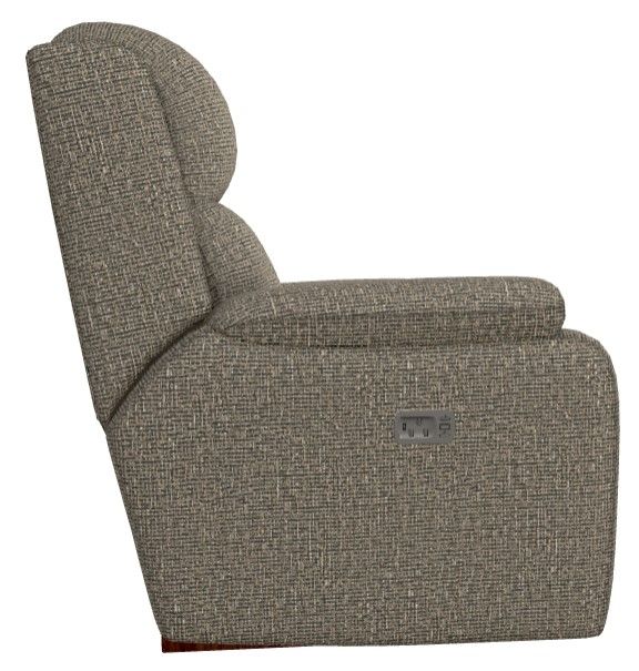 La-Z-Boy® Dorian Peppercorn Power Rocking Recliner with Headrest-2