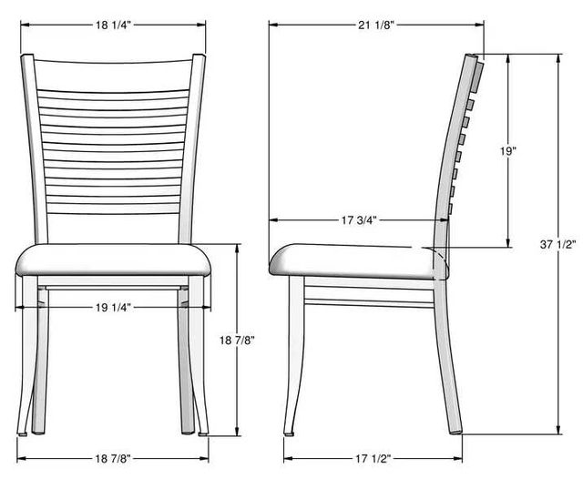 Amisco Customizable Edwin Upholstered Dining Side Chair-3