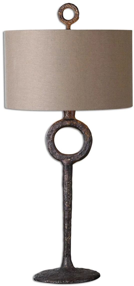 Uttermost® Ferro Rust Bronze Table Lamp-0