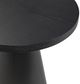 Elements International Portland Black End Table-2