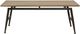 Bernards  Linné Wheat Cocktail Table with Metal Base-1