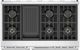 Thor Kitchen® X Series 48" Stainless Steel Freestanding Pro Style Dual Fuel Gas Range-5