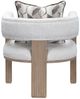 Michael Amini® West Kensington Sea Salt Caramel Accent Chair-4
