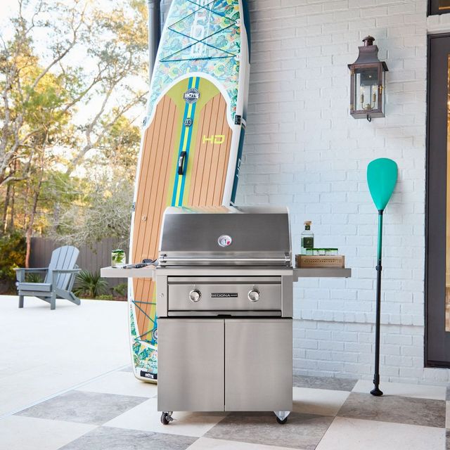 LYNX® Sedona 2-Burner Stainless Steel Built-In Liquid Propane Grill-3