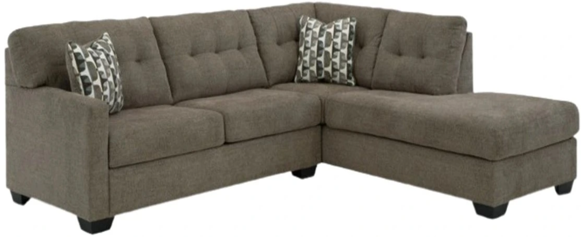 Signature Design by Ashley® Mahoney 2-Piece Chocolate Right-Arm