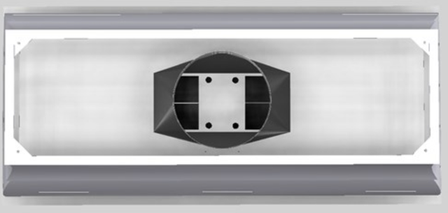 Vent-A-Hood® Designer Series 66" White Island Range Hood-2