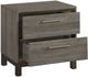 Homelegance® Vestavia Antique Gray/Dark Brown Nightstand-3