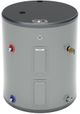 GE® 36 Gallon Diamond Gray Side Port Lowboy Electric Water Heater-0