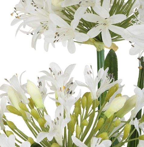 Uttermost® Purity Agapanthus Green/White Centerpiece-3