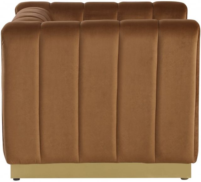 Meridian Furniture Marlon Saddle Velvet Chair-2