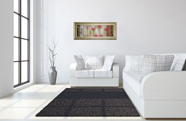 Classy Living Dysart Rain Flower I 42" Wall Art-1