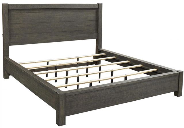 aspenhome® Mill Creek Carob California King Panel Bed-1