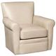 King Hickory Customizable Phoebe Leather Swivel Glider-0