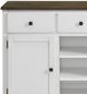 Intercon Kona Gray/White Sideboard-2