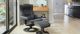 Fjords® Customizable Regent R Classic Comfort Small Manual Reclining Chair with Footstool-2