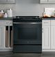 GE® 30" Black Slate Slide In Electric Range-3
