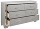Mazin Furniture Aveline Silver Dresser-2