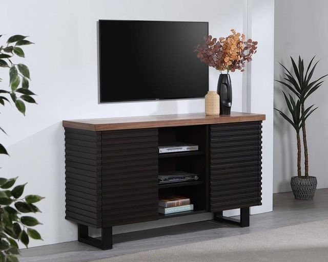 Urban Styles Furniture Dallas Cappuccino/Walnut TV Console-1