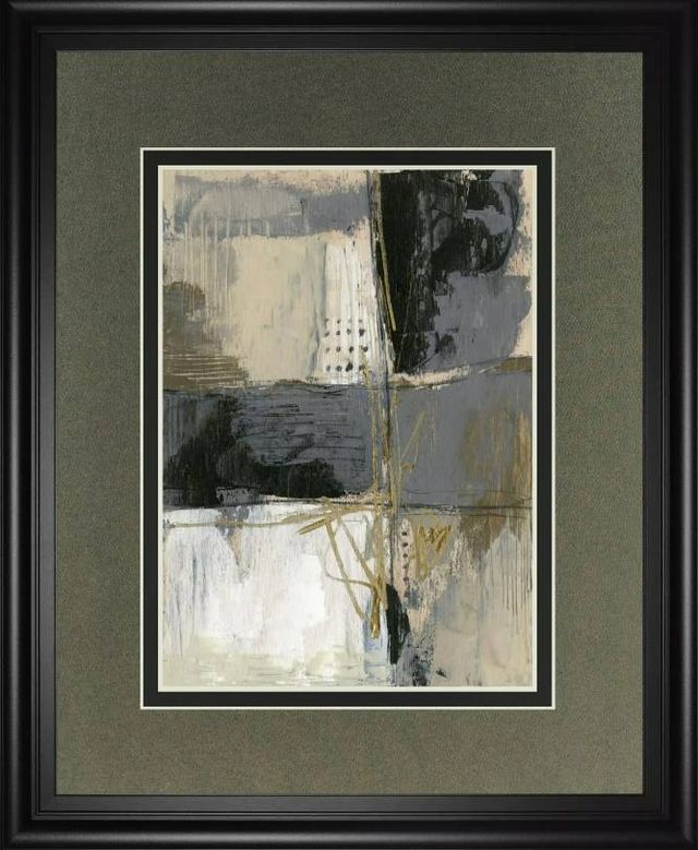 Classy Art Neutral Divisions II by Jennifer Goldberger Wall Art-0