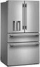 KitchenAid® 36" 29.5 Cu. Ft. PrintShield Stainless Steel French Door Refrigerator with Exterior Water and Ice Dispenser-5