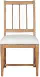 Magnussen Home® Lindon Belgian Wheat/Sauve Blanco Dining Side Chair-2