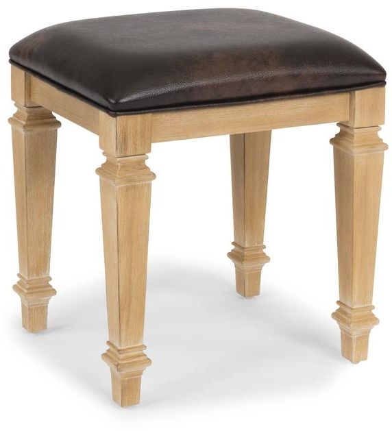homestyles® Manor House Brown Vanity Bench-0