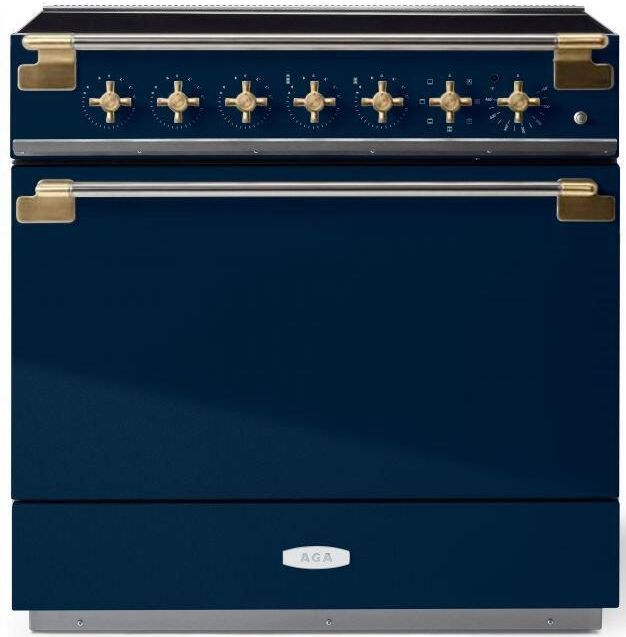 AGA™ Elise 36" Indigo Pro Style Induction Range-0