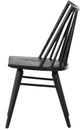 Four Hands Lewis Black Oak Windsor Dining Side Chair-2