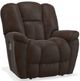 La-Z-Boy® Maverick Walnut Leather Power Rocking Recliner with Headrest and Lumbar-0