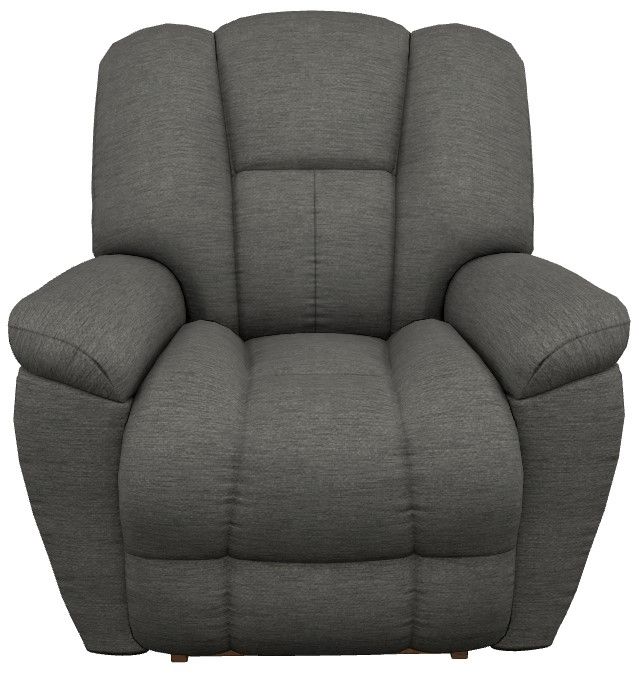 La-Z-Boy® Maverick Slate Power Rocking Recliner with Headrest and Lumbar-1