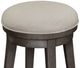 Liberty Furniture Modern Farmhouse Dusty Charcoal/Gray Console Swivel Stool-4