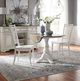 Liberty Furniture Magnolia Manor 3-Piece Antique White/Weathered Bark Optional Drop Leaf Dining Set-1