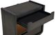 Coaster® Leandro Burnished Black Nightstand-5