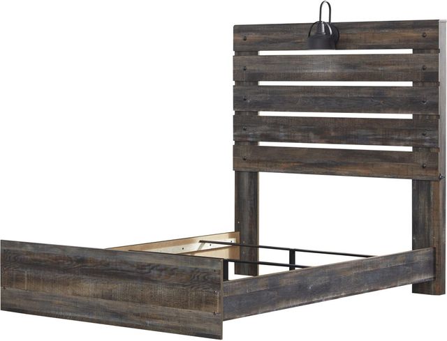 Signature Design by Ashley® Drystan Brown Youth Full Panel Bed-2