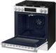 Samsung Bespoke Smart 30" White Glass Gas Slide In Gas Range-3