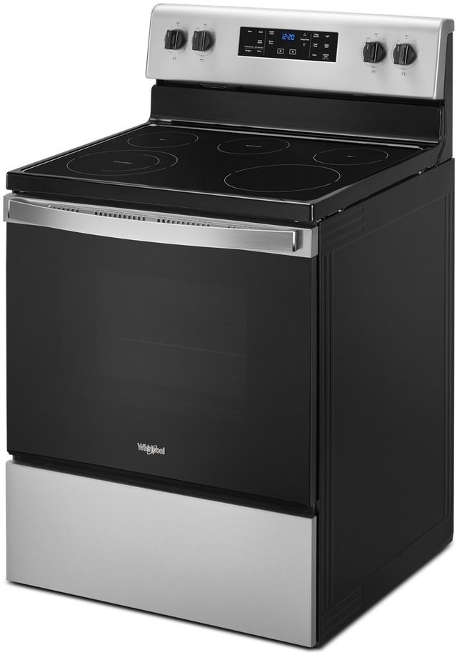 Whirlpool® 30" Stainless Steel Freestanding Electric Range-1