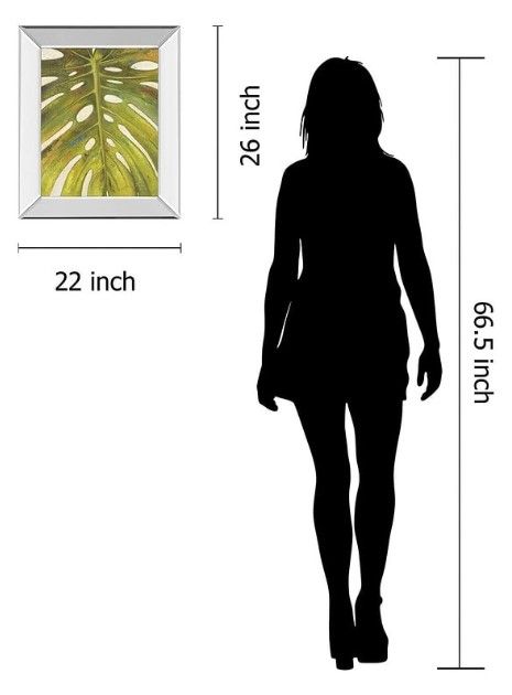 Classy Art Tropical Leaf Il by Patricia Pinto Wall Art-2