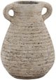 Dovetail Furniture Graeden Antique White Vase-0