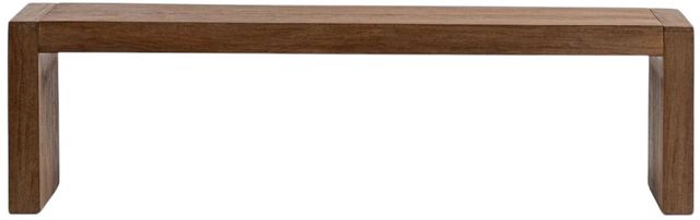 Classic Home Glendale Toasted Chestnut 64" Dining Bench-2